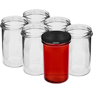 Sirge purk 545 ml (fi 82) - musta keeratava kaanega, 6 tk – photo 3