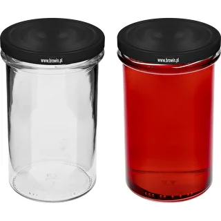 Sirge purk 545 ml (fi 82) - musta keeratava kaanega, 6 tk – photo 5