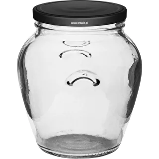 Amfora purk 580 ml (fi 82) musta keeratava kaanega, 6 tk – photo 2