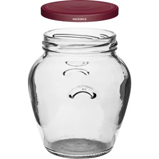 Amfora purk 580 ml (fi 82) bordoopunase keeratava kaanega, 6 tk – photo 3