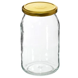 TO purk 900 ml kuldse keeratava kaanega fi 82/6 - 6 tk. – photo 3
