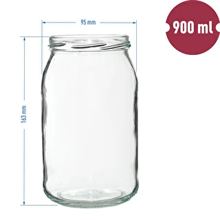 TO purk 900 ml kuldse keeratava kaanega fi 82/6 - 6 tk. – photo 8