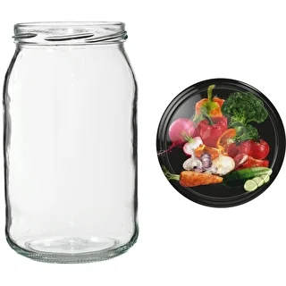 Purk TO 900 ml värvilise keeratava kaanega fi82/6 - 6 tk. – photo 12