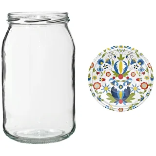 Purk TO 900 ml värvilise keeratava kaanega fi82/6 - 6 tk. – photo 10