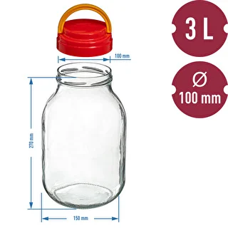 TO purk 3 L plastikust keeratava kaanega + tangid fi 100 – photo 6