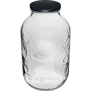 5 l purk värvilise kaanega Ø 100 – photo 1