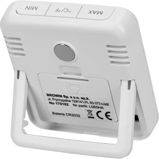 Elektrooniline termomeeter mugavusindikaatoriga, valge – photo 5