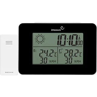 RCC-ilmajaam – elektrooniline, juhtmevaba, taustvalgustusega anduriga, must – photo 6