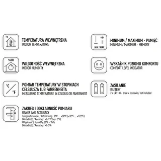 Ilmajaam – elektrooniline, juhtmevaba, must – photo 5