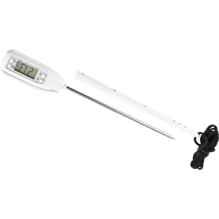 Elektrooniline köögitermomeeter (-50°C kuni +300°C) kaitsevutlariga, valge – photo 1
