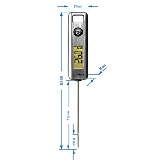 Elektrooniline köögitermomeeter, LCD (-50 °C kuni +200 °C) – photo 4