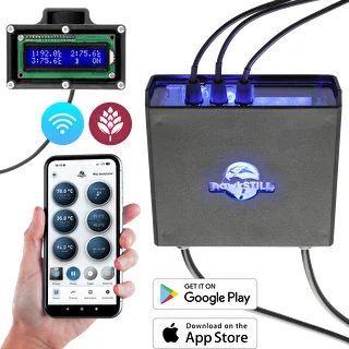 hawkSTILL Wi‑Fi IQ komplekt - destilleerimistermomeeter koos Wi‑Fi ja ekraaniga