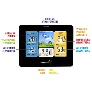 Ilmajaam RCC – elektrooniline, taustvalgustusega, juhtmevaba, anduriga, must – photo 9
