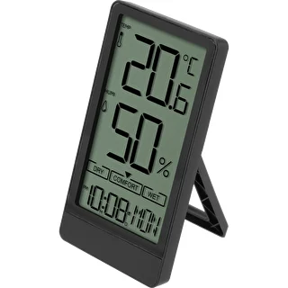 Soensi elektrooniline toatermomeeter, must – photo 3
