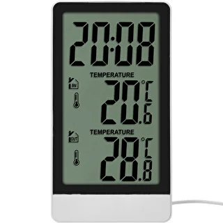 Soensi elektrooniline termomeeter – sondiga, valge – photo 2