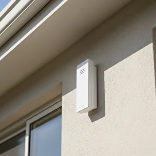 Soensi elektrooniline termomeeter – välisanduriga, ümmargune, valge – photo 9