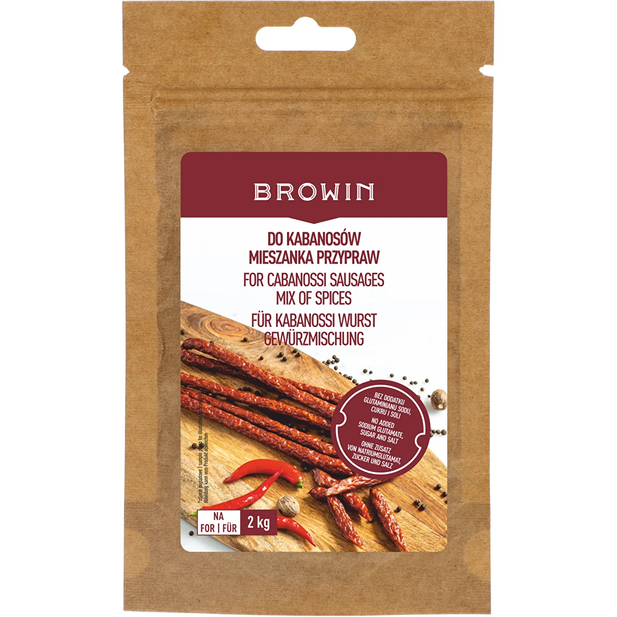 Kodune kabanossidele - ürdi- ja maitseainesegu, 30 g