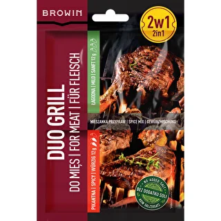 Duo Grill lihale, 2-ühes maitseainesegu, 2 x 12 g