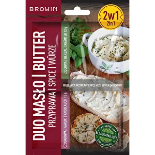 Duo Masło - küüslaugu- ja ürdimaitseaine 2-ühes, 2 x 12g