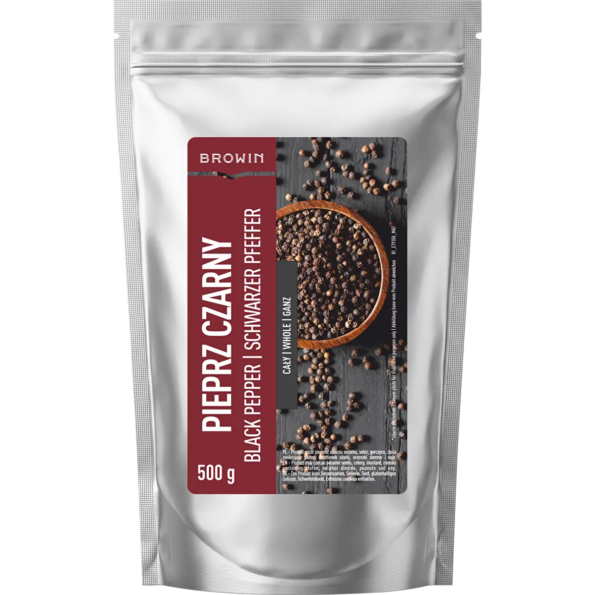 Must pipar teradena, 500 g