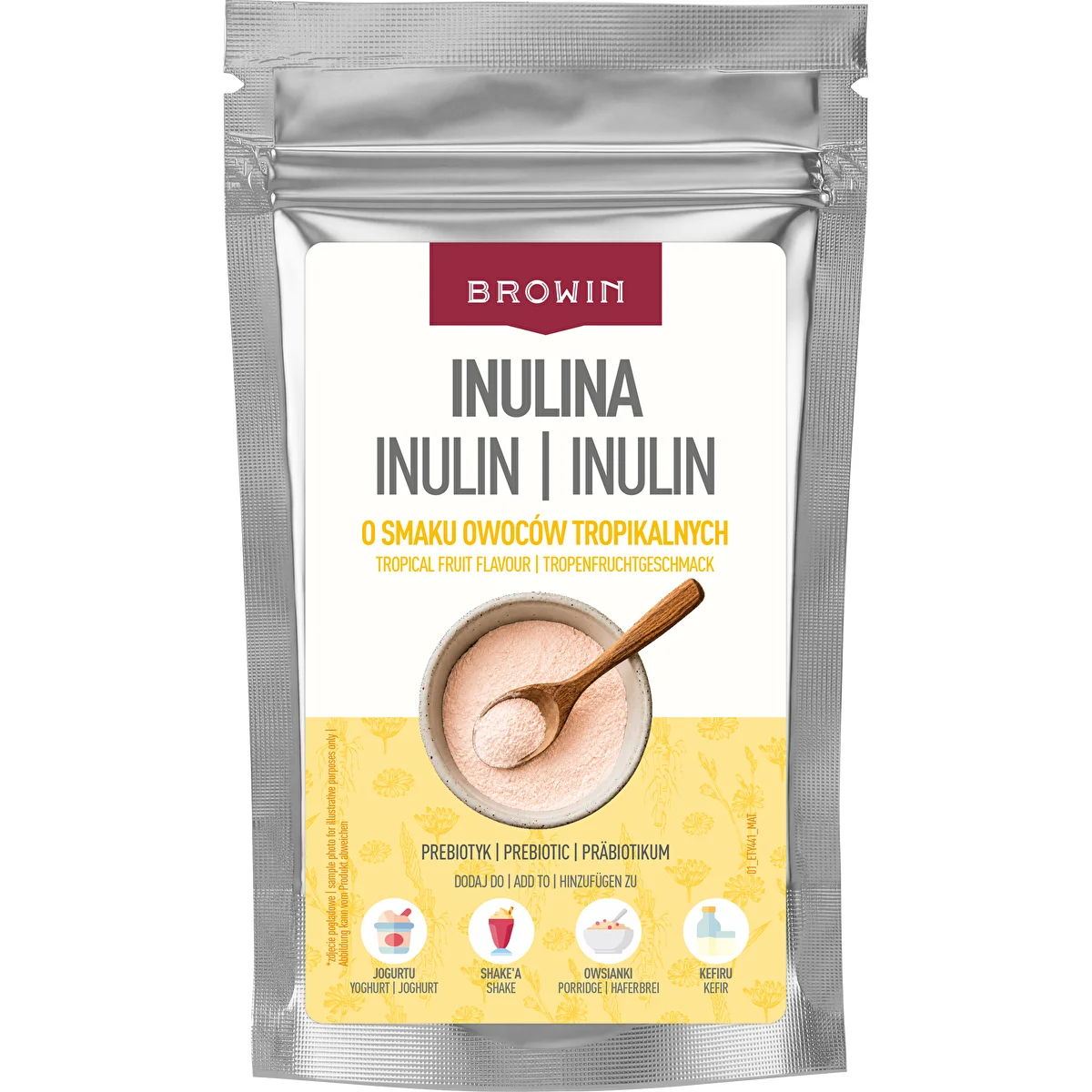 Troopiliste puuviljade maitsega inuliin, 100 g