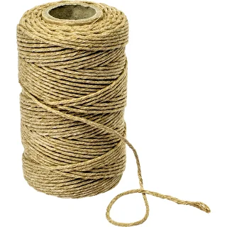 Lihameistri puuvillane nöör, hall (240 °C), 75 m
