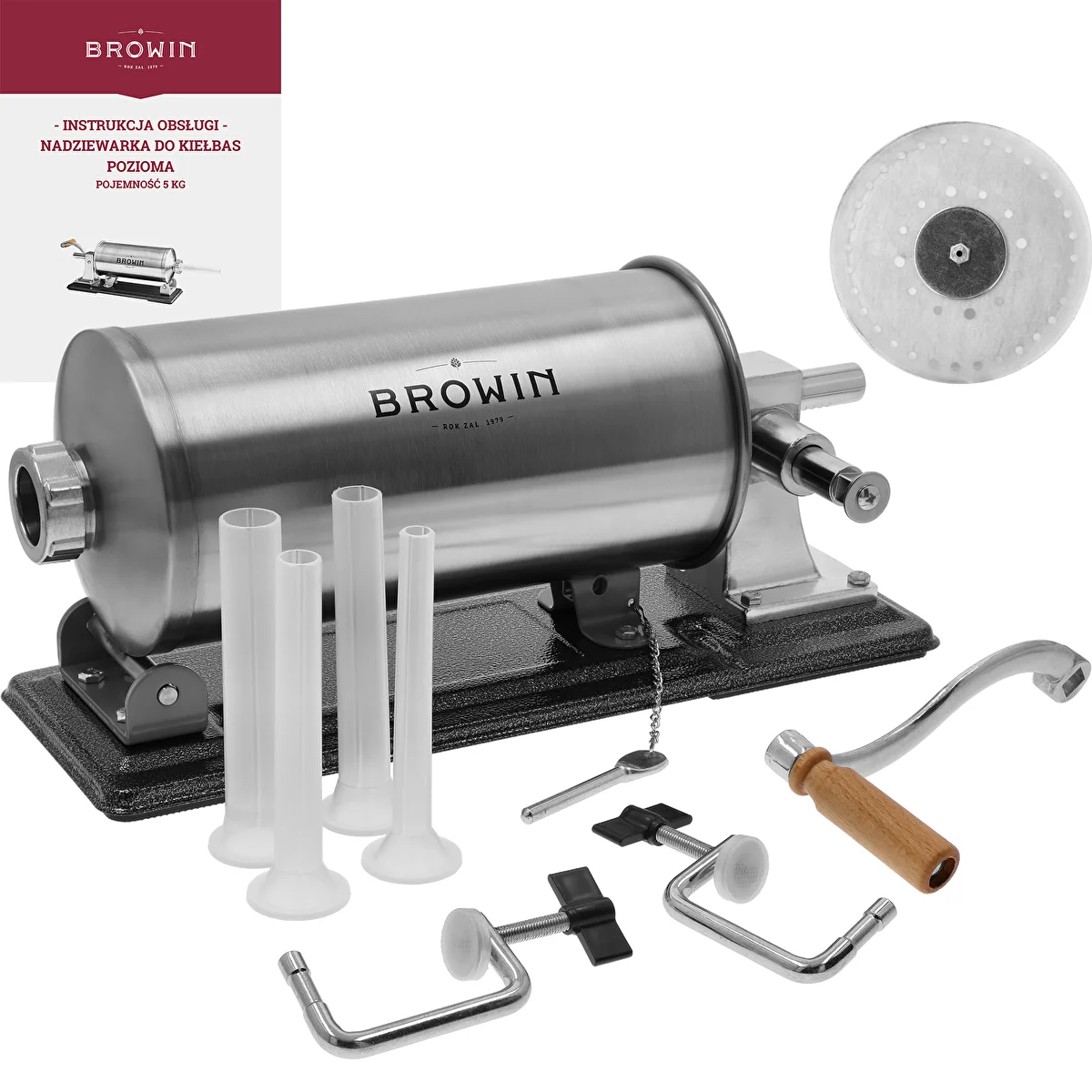 Horisontaalne vorstitäitja 5 kg