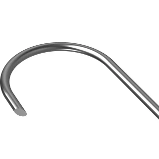S-kujulised suitsutuskonksud – 45° lõige, 5 mm x 150 mm, 5 tk – photo 5