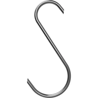 S-kujulised suitsutuskonksud – 45° lõige, 5 mm x 150 mm, 5 tk – photo 4