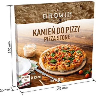 Ümmargune pitsakivi, valmistatud kordieriidist, läbimõõt 33 cm – photo 8