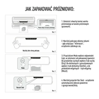 Vaakumpakendaja - multifunktsionaalne, must – photo 9