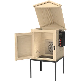 Suitsuahi 115 L dragON Wood 60E, puidust, elektrilise kütmismooduli ja juhtseadmega – photo 5