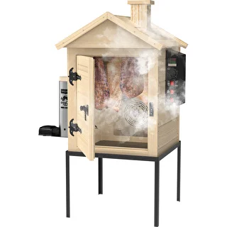 Suitsuahi 115 L dragON Wood 60E, puidust, elektrilise kütmismooduli ja juhtseadmega – photo 6