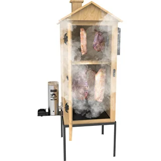 Suitsuahi 200 L dragON Larch E21 - lehisepuust, elektrilise kütmismooduli ja kontrolleriga – photo 8
