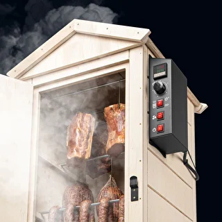 Moodulite komplekt digitaalse termostaadiga – dragON 2,7 kW, aias kasutatavatele suitsuahjudele – photo 7
