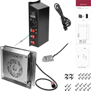 Elektrimoodulite komplekt koos digitaalse juhtseadmega - dragON 1,5 kW, aiasuitsuahjudele – photo 2