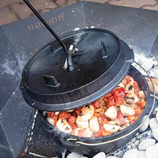 Komplekt: tulease fi 58 cm ja tulehark-kaanetõstja malmkatlale või malmpoti kaanele – photo 11