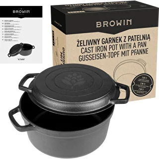 Malmpott koos panniga, 5 L + 1 L – photo 10