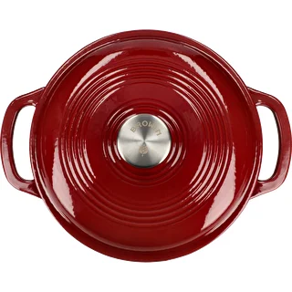 Emailitud malmpott - bordoovärvi, 4 L – photo 3