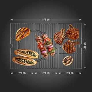 Gaasigrill dragON BBQ201, 18,8 kW, hõbedane – photo 9