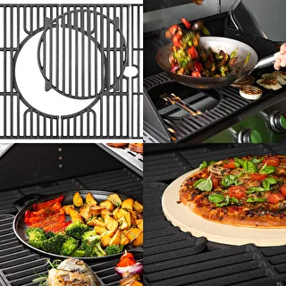 Gaasigrill dragON BBQ201, 18,8 kW, hõbedane – photo 10