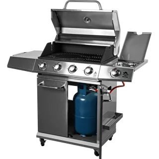 Gaasigrill dragON BBQ201, 18,8 kW, hõbedane – photo 2