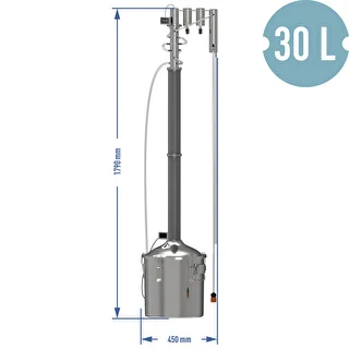 Modulaarne destillaator Convex, elektriline, 30 L - Perun – photo 19