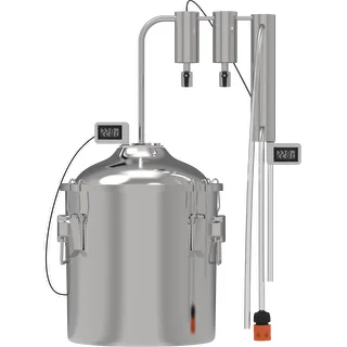 Klassikaline Convex destillaator 18 L - 2 eralduskambriga – photo 1