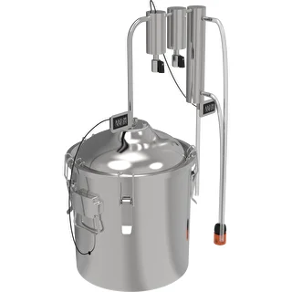 Klassikaline Convex destillaator 18 L - 2 eralduskambriga – photo 3