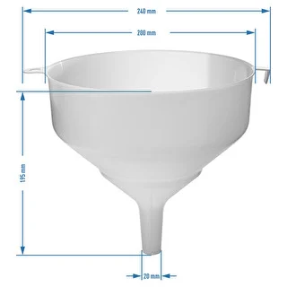 Plastist lehter Ø 20 cm – photo 2