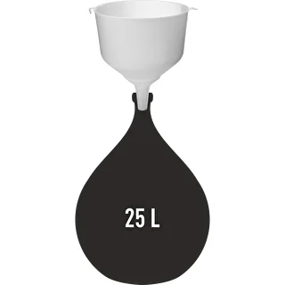 Plastikust lehter fi25 damadžaanidele, kõrge servaga – photo 3
