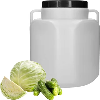 Ruudukujuline 40 L tünn, valge, käepidemetega, Sterk – photo 3