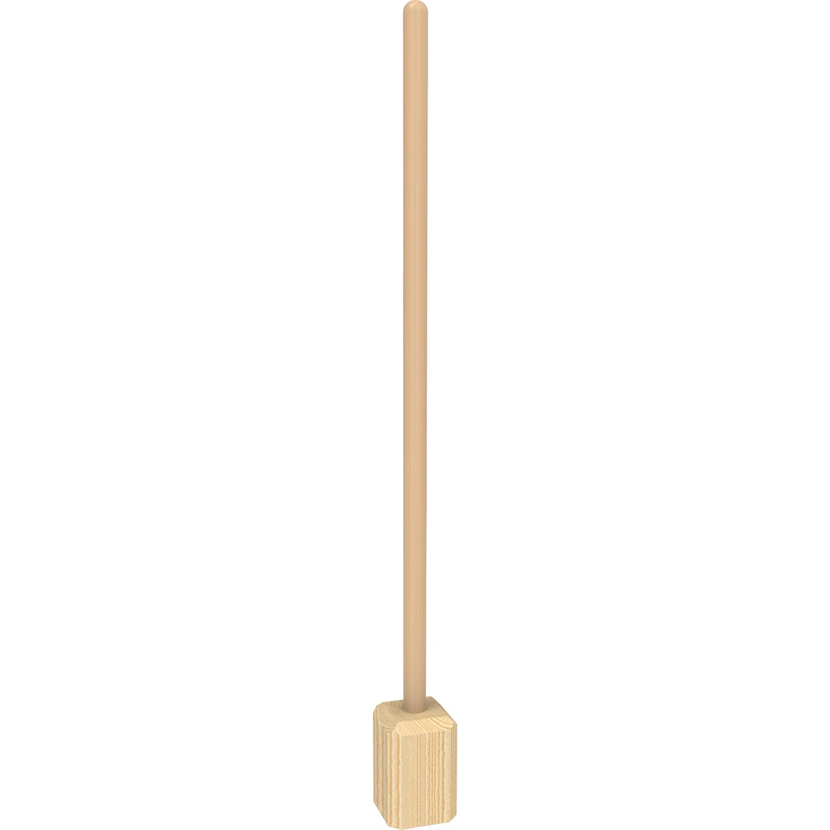 Kapsa tamp / tampimispulk, puidust, 78 cm