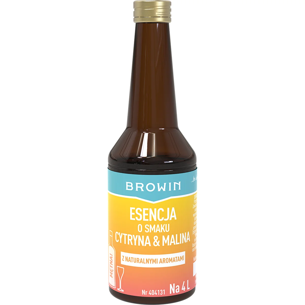 Sidruni-vaarika maitsega essents – 40 ml, 4 l jaoks
